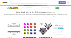 Desktop Screenshot of free-vectors.com