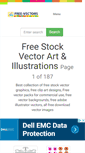 Mobile Screenshot of free-vectors.com